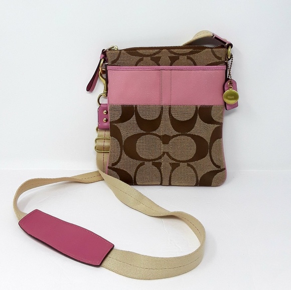 Coach Handbags - COACH Signature Messenger Handbag